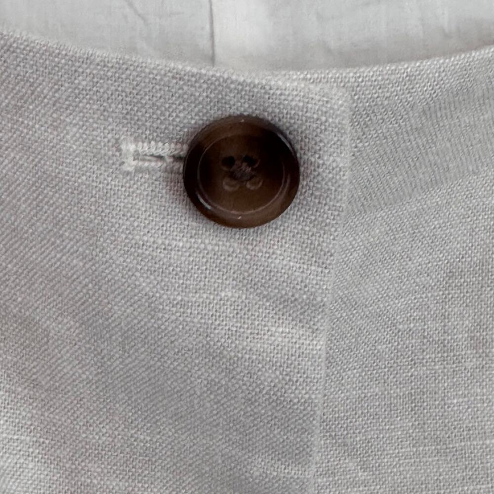J. Crew Factory Squareneck Linen-blend Vest Top, Size 12 - Picture 8 of 8